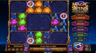 Magic Spins demo play free 3