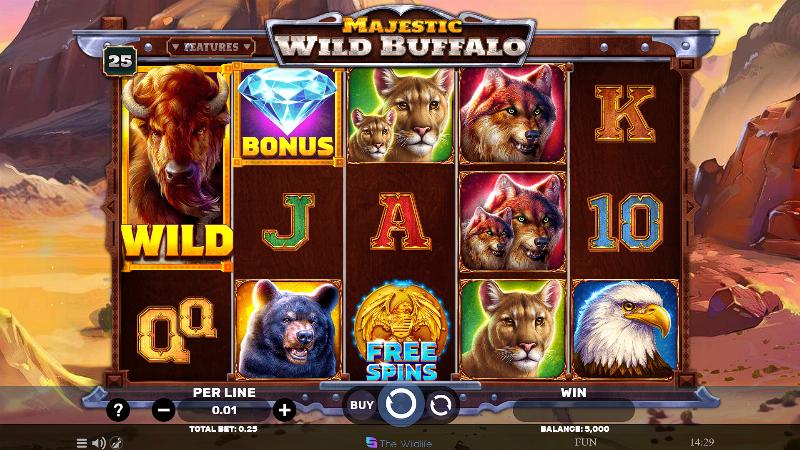 Majestic Wild Buffalo