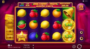 Miss Cherry Fruits Jackpot Party demo play free 0