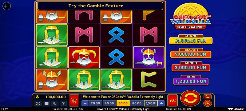 Power Of Gods: Valhalla Extremely Light