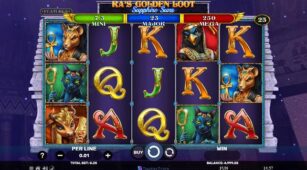 Ra’s Golden Loot – Sapphire Suns demo play free 1