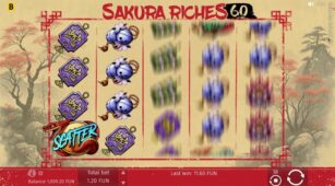 Sakura Riches 60 demo play free 0