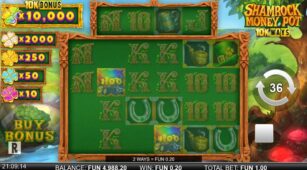 Shamrock Money Pot 10K Ways demo play free 2