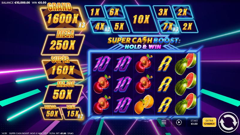 Super Cash Boost: Hold And Win
