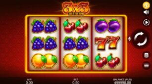 3X3: Hold The Spin demo play free 3