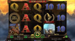 Demi Gods Ii 15 Lines demo play free 2