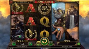 Demi Gods Ii 15 Lines demo play free 3