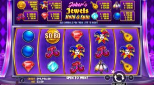 Joker’s Jewels Hold & Spin demo play free 1