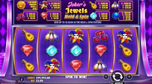 Joker’s Jewels Hold & Spin demo play free 3