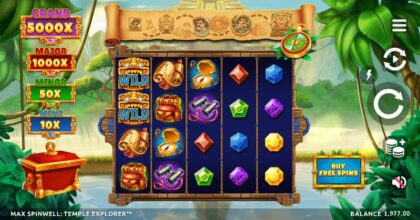 Max Spinwell Temple Explorer (Northern Lights Gaming)