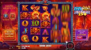 Zeus Vs Hades Gods Of War 250 demo play free 4