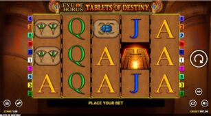 Eye Of Horus Tablets Of Destiny demo play free 3