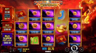 Floating Dragon Wild Horses demo play free 0