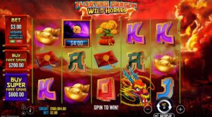 Floating Dragon Wild Horses demo play free 1