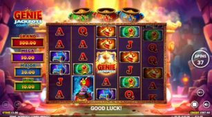 Genie Jackpots Combo Frenzy demo play free 2