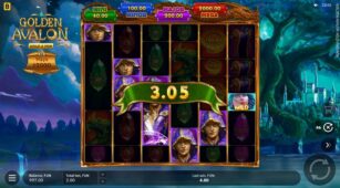 Golden Avalon Hold & Win demo play free 3
