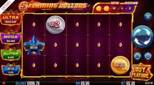 5 Flaming Dollars demo play free 1