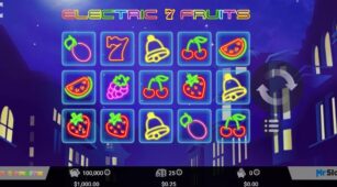Electric 7 Fruits demo play free 0