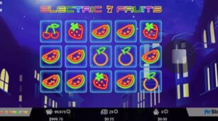 Electric 7 Fruits demo play free 1