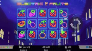 Electric 7 Fruits demo play free 2