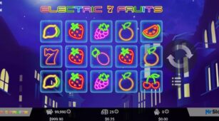Electric 7 Fruits demo play free 3