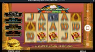 Mega Moolah Goddess demo play free 1