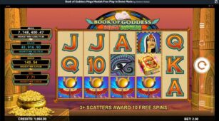 Mega Moolah Goddess demo play free 3