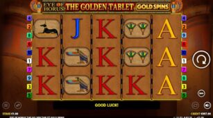 Eye Of Horus The Golden Tablet Gold Spins demo play free 2