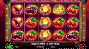 20 Mega Slot demo play free 0