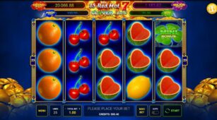 25 Red Hot 7 Clover Link demo play free 1