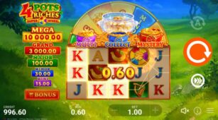 4 Pots Riches Super Wheel demo play free 3