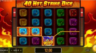40 Hot Strike Dice demo play free 1