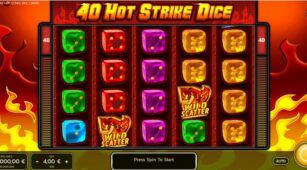 40 Hot Strike Dice demo play free 2