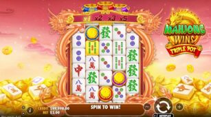 Mahjong Wins Triple Pot demo play free 0