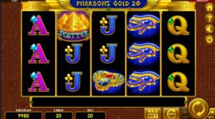 Pharaohs Gold 20 demo play free 0