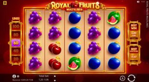 Royal Fruits Multilines demo play free 3