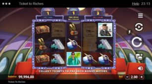 Ticket To Riches demo play free 2
