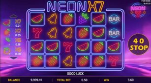 Neon 7 demo play free 0