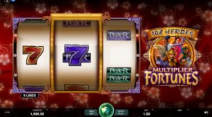 108 Heroes Multiplier Fortunes demo play free 0