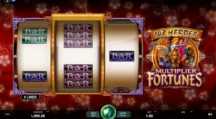 108 Heroes Multiplier Fortunes demo play free 2