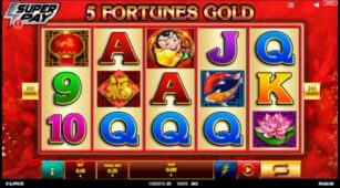 5 Fortunes Gold demo play free 3