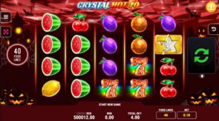 Crystal Hot 40 Halloween demo play free 0