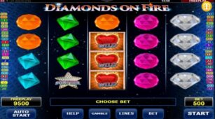 Diamonds On Fire demo play free 0