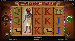 Eye Of Horus: The Golden Tablet demo play free 3