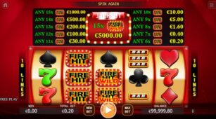 Fire Hit demo play free 2