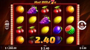 Hot Wild 7S demo play free 3