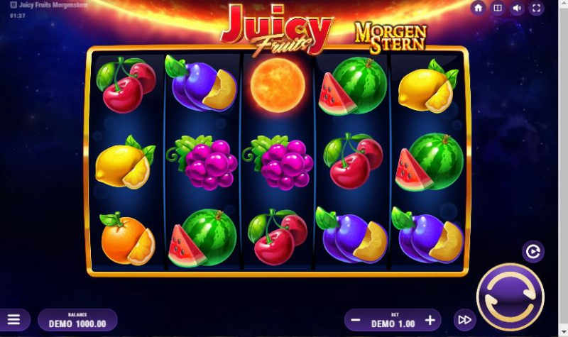 Juicy Fruits Morgenstern