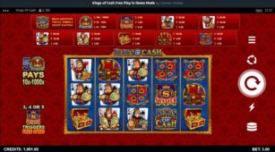 Kings Of Cash demo play free 2