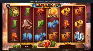 Majestic King – Sunset demo play free 0