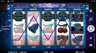 Retro Reels: Diamond Glitz demo play free 3